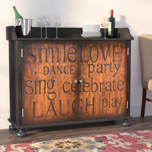 Wall Mounted Liquor Cabinet Wayfair Firefly Hollow Bar Cabinet With Wine Storage