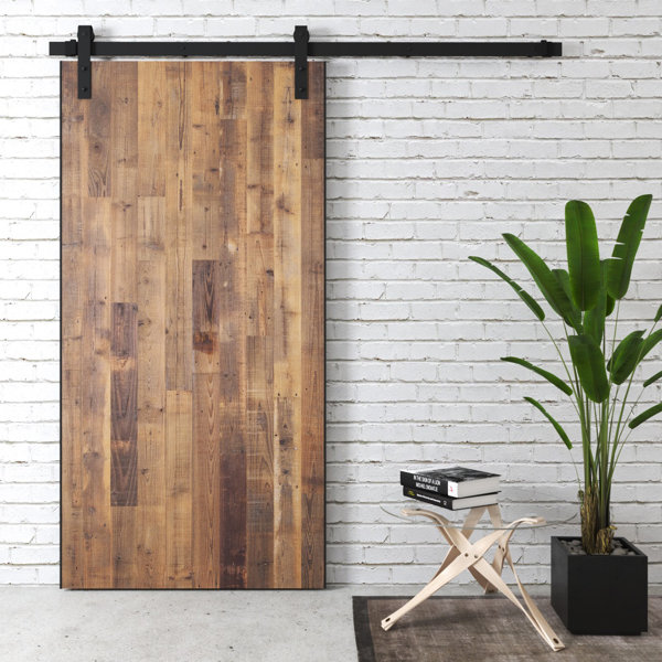 Alter Reclaimed Solid Wood Interior Barn Door by Foundry Select