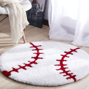 baseball rug for nursery