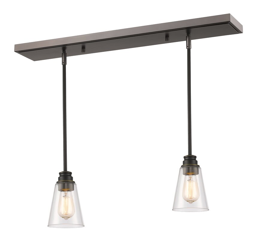 Laurel Foundry Modern Farmhouse Clayton 2-Light Kitchen ...