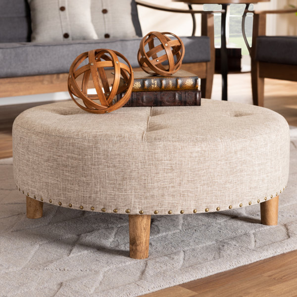 Simoes Tufted Cocktail Ottoman By Millwood Pines