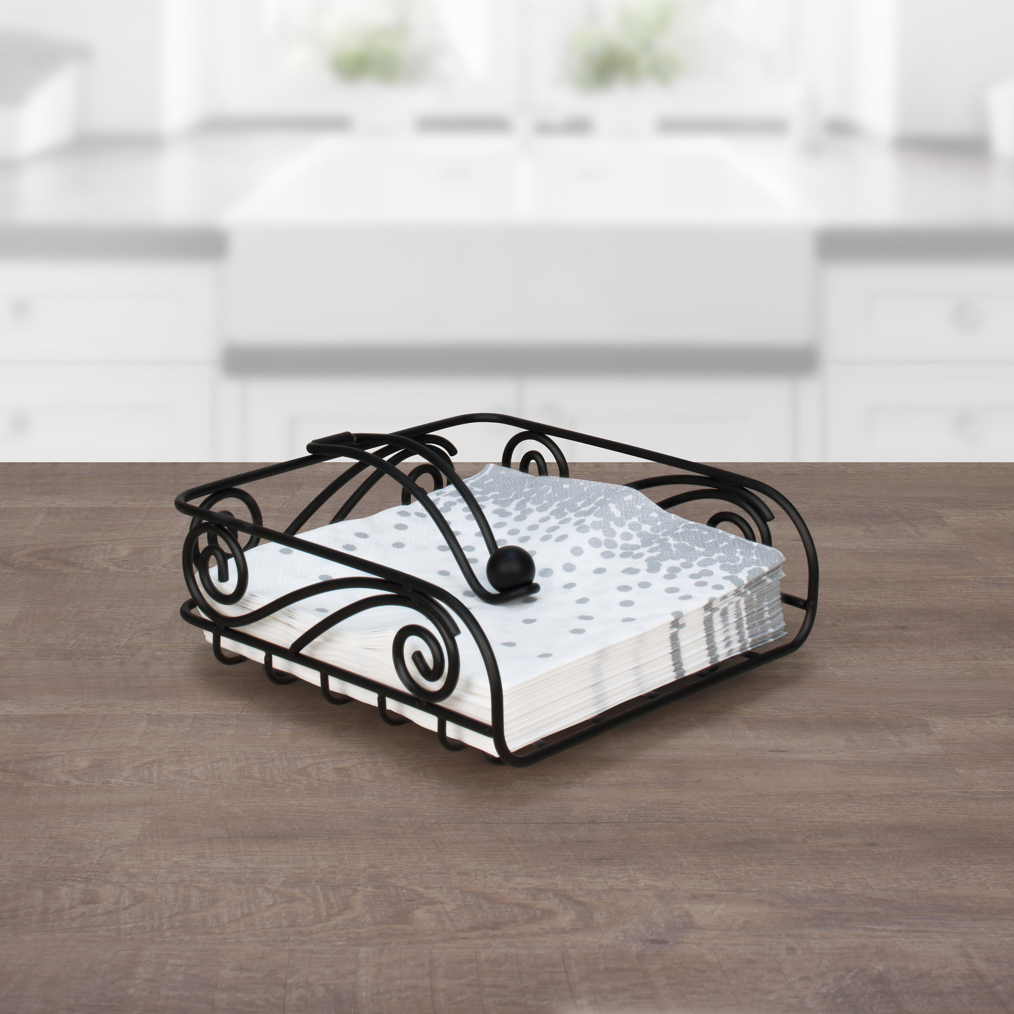 Fleur De Lis Living Deco Flat Napkin Holder Reviews Wayfair