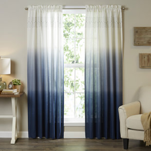 Coral Ombre Curtains Wayfair