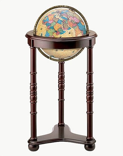 Lancaster Antique World Globe by Replogle Globes
