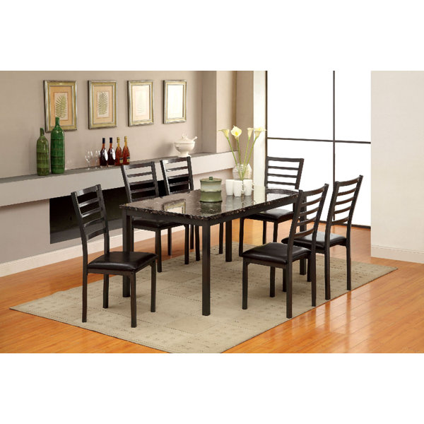 Hartzler 7 Piece Dining Set by Red Barrel Studio Red Barrel Studio