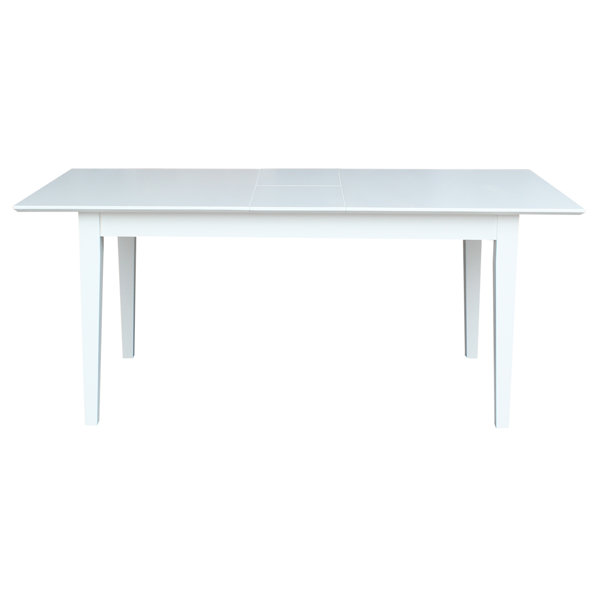Luka Extendable Solid Wood Dining Table by August Grove August Grove