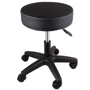 Rolling Adjule Desk Stool Wayfair Hydraulic Rolling Height Adjule Lab Stool