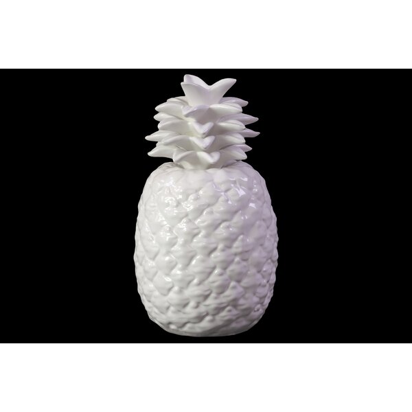 White Pineapple Decor Wayfair