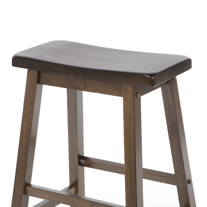 Andover Mills Bates 24" Wood Bar Stool & Reviews Wayfair