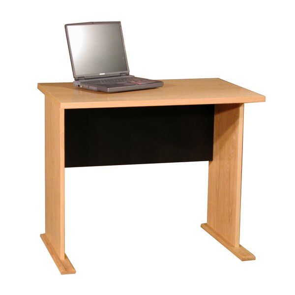 Modular Real Oak Wood Veneer Furniture Desk Shell In Oak By Rush