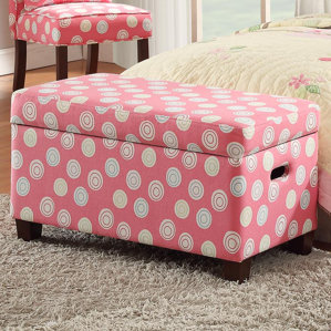 Deluxe Upholstered Kids Bench with Sto..
