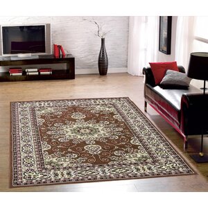 Meredosia Oriental Brown/Beige Area Rug