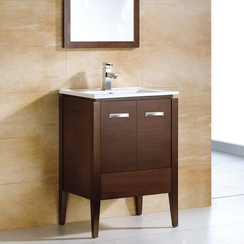 Catherine 36" Single Bathroom Vanity Set with Mirror