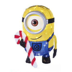 Minion Tinsel Lawn Figurine