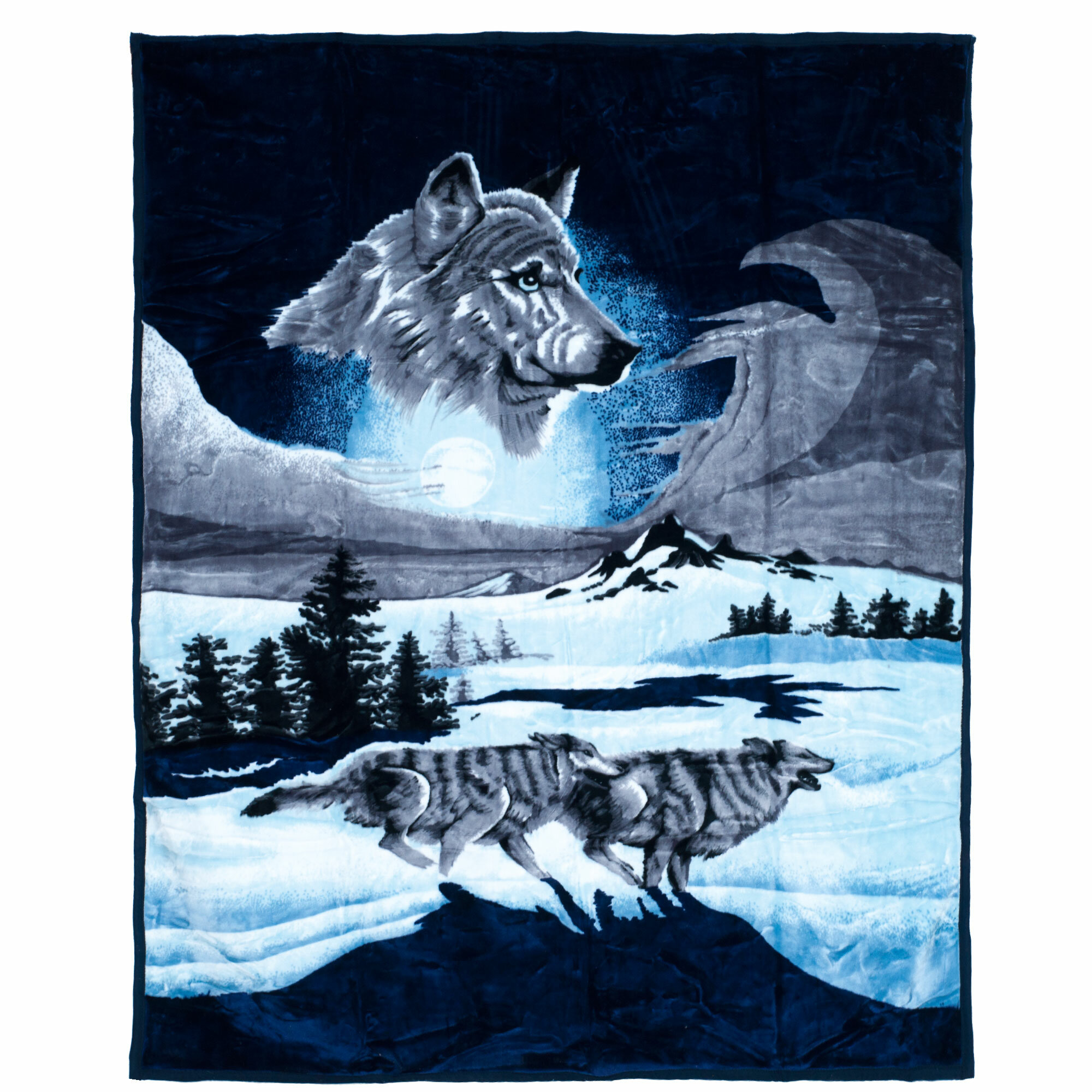 wolf blanket