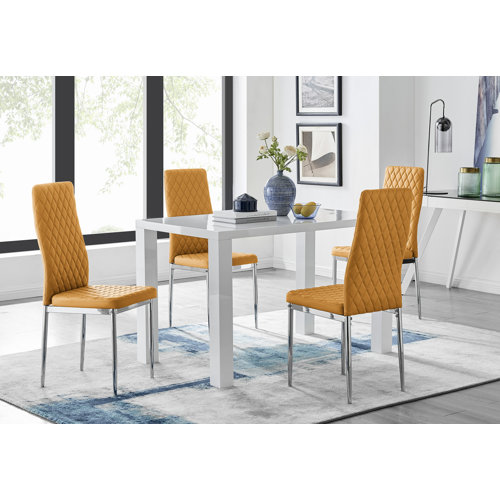 trapp dining set with 4 chairs