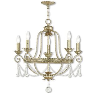 Cargan 5-Light Candle-Style Chandelier