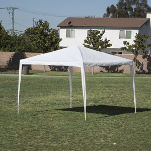 10 Ft. W x 10 Ft. D Steel Pop-Up Canopy