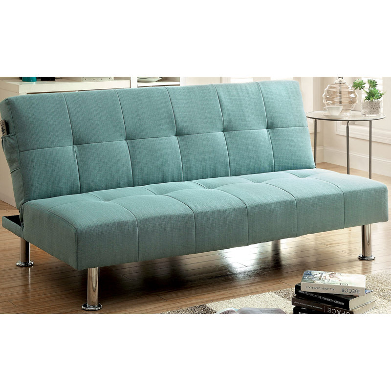 A J Homes Studio Tufted Futon Convertible Sofa Reviews Wayfair Tufted Futon Convertible Sofa