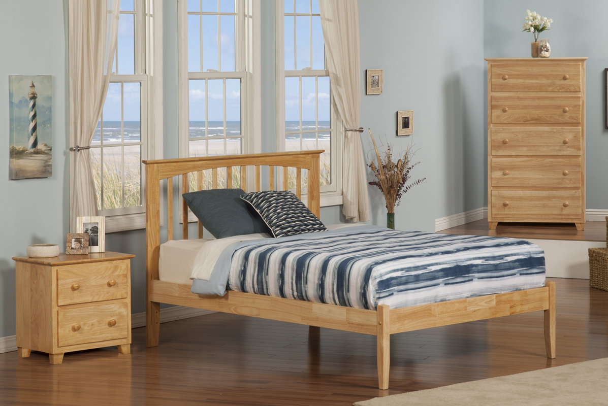 Andover Mills Arkwright Maple Platform Bed & Reviews Wayfair