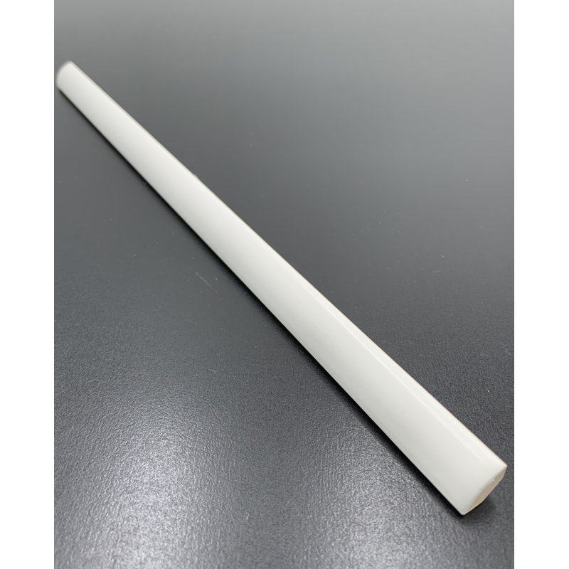 Walkon Tile Mason 12" x 0.5" Matte Ceramic Quarter Round ...