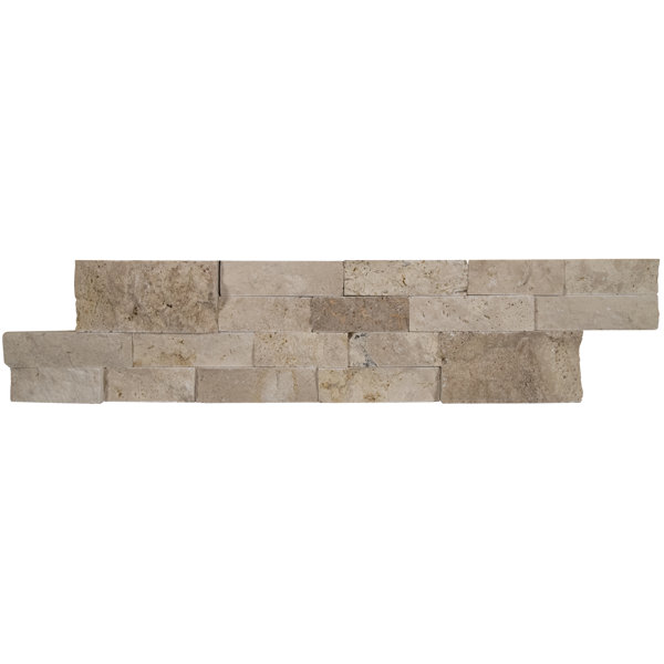 Roman Beige 6 X 24 Travertine Splitface Tile In Roman Beige 6 X 24 Travertine Splitface Tile In