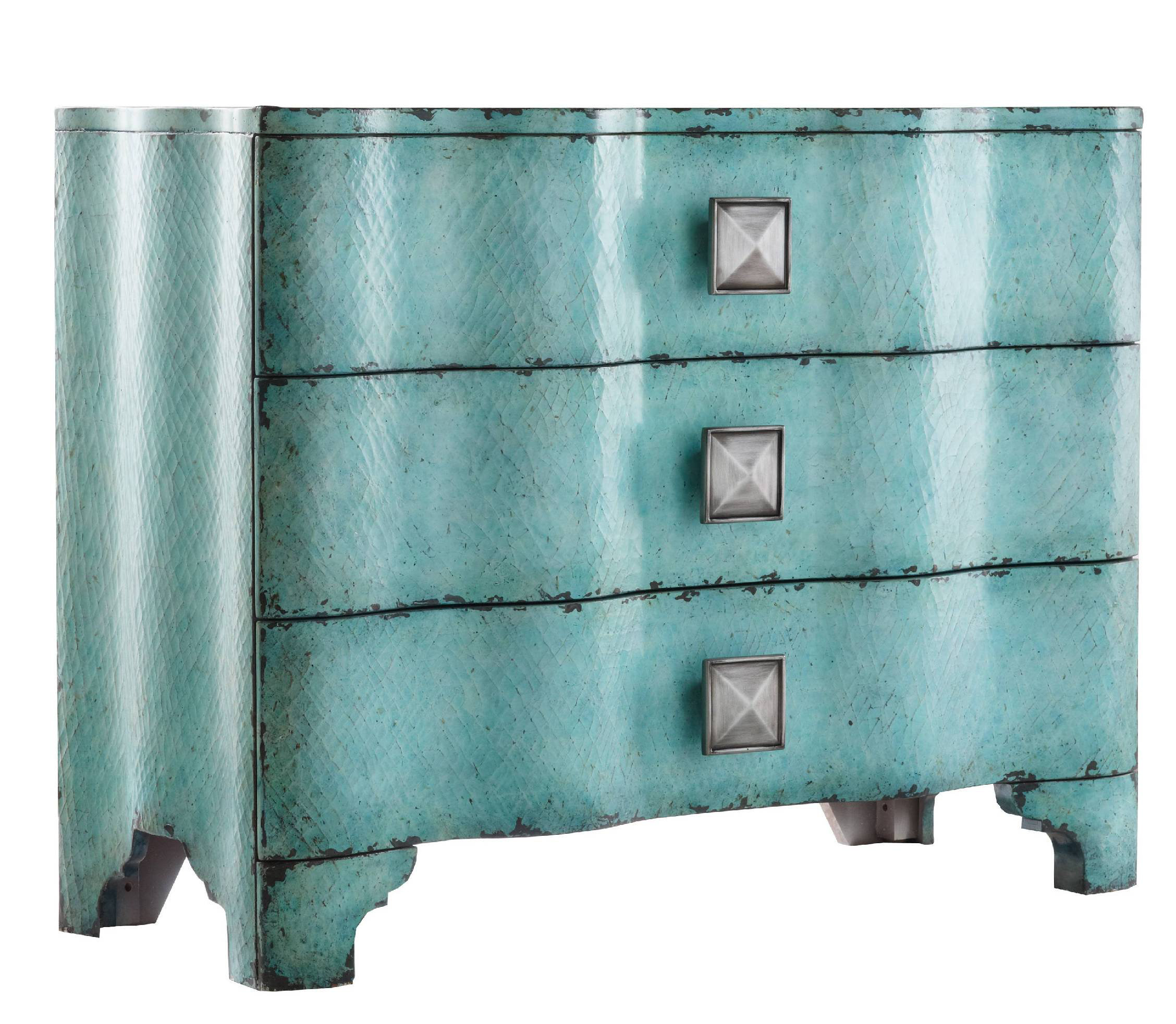 Hooker Furniture Melange Crackle 3 Drawer Chest Reviews Wayfair