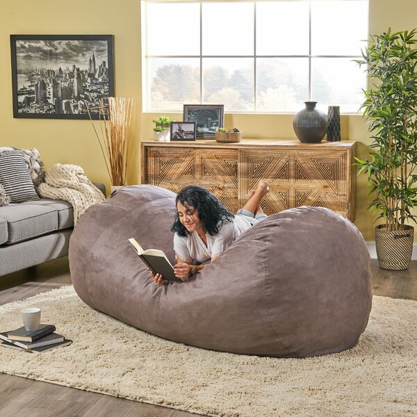 Larson Extra Large Bean Bag Sofa By Home Loft Concepts
