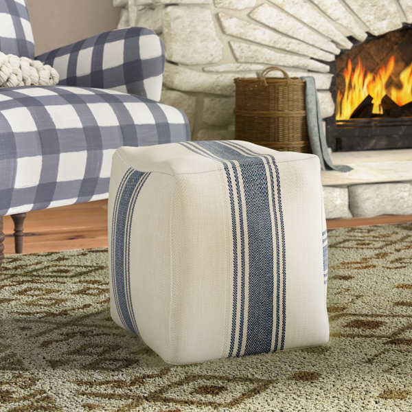 Chacra Canvas Pouf Ottoman By Laurel Foundry Modern Farmhouse Looking for