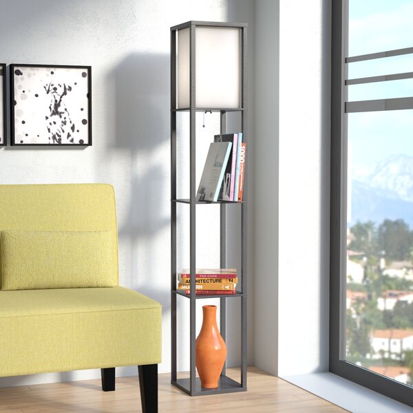 Stefanie 62.8 Column Floor Lamp by Zipcode Design