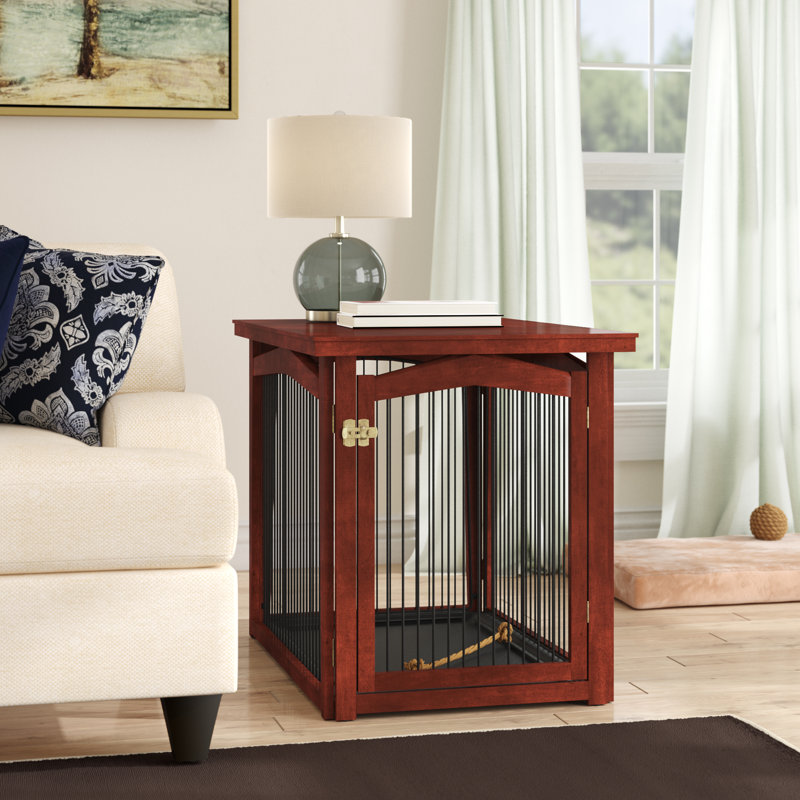 wayfair wooden dog crate