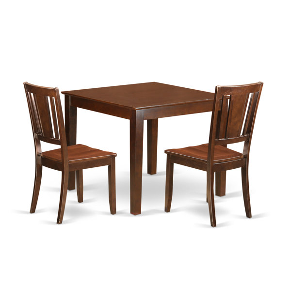 Modern Cobleskill 3 Piece Solid Wood Dining Set By Alcott Hill Coupon