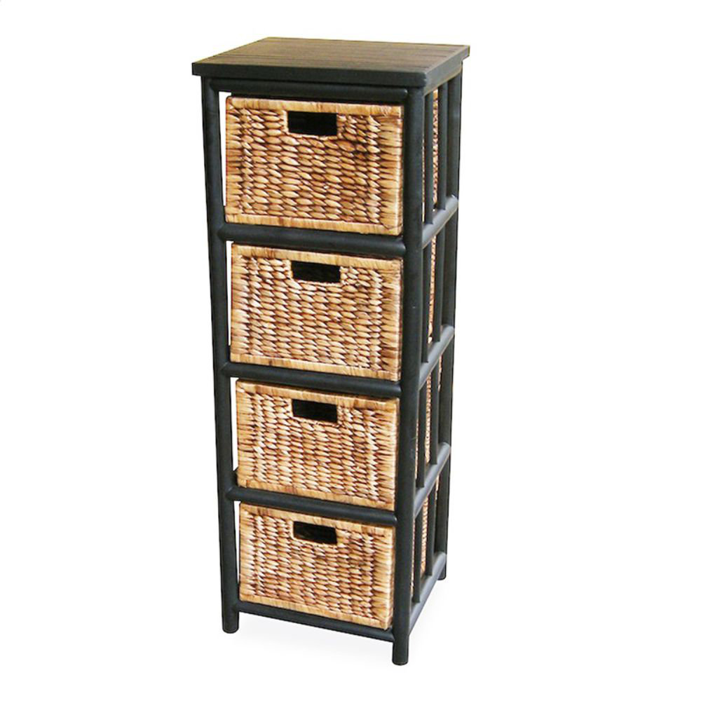 Bay Isle Home Elim 4 Drawer Bamboo Accent Chest Wayfair Ca