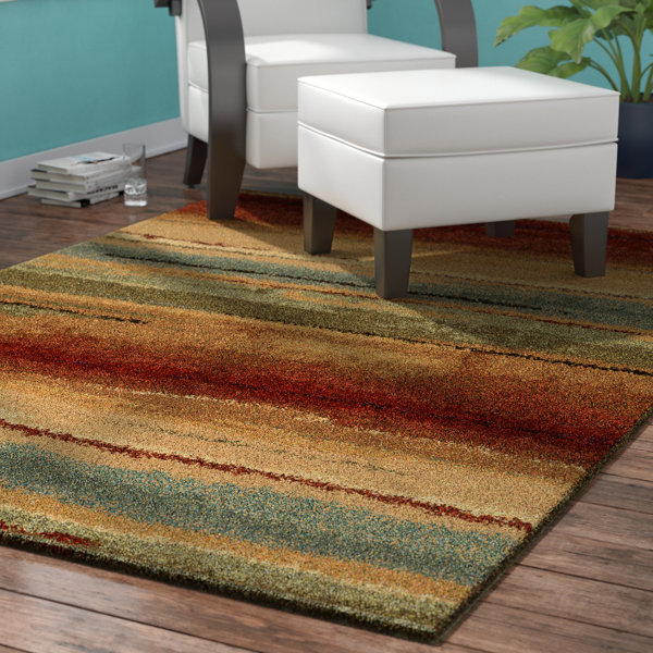 Forrester Capizzi Burgundy/Cream/Dark Brown Area R