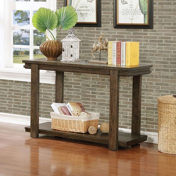 Donahue Rustic Console Table By Millwood Pines