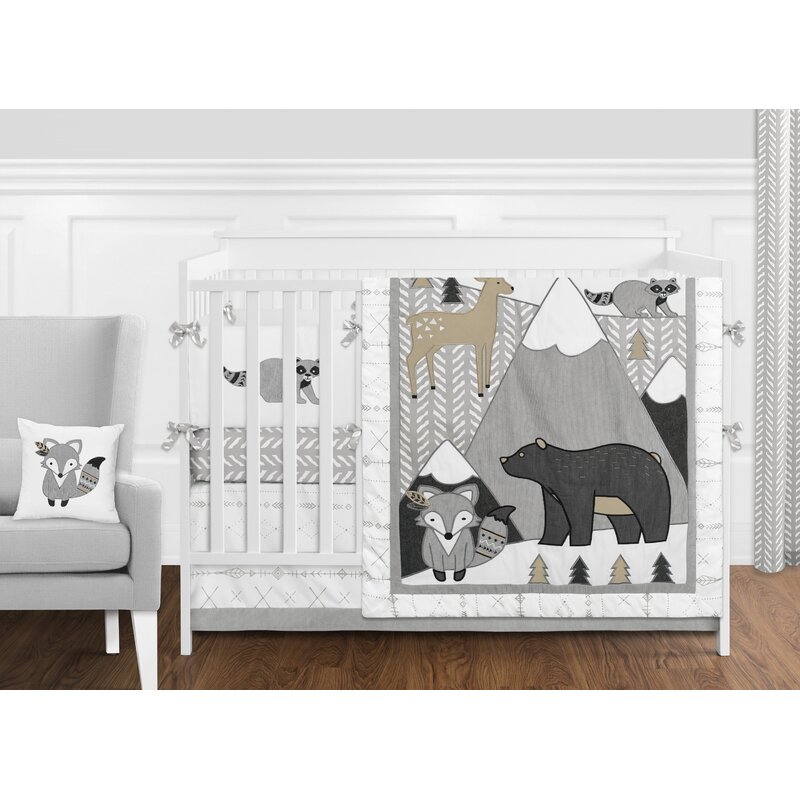 sheep crib bedding