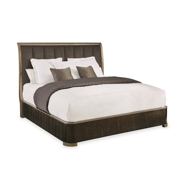 Say Good Night Upholstered Sleigh Bed by Caracole Classic