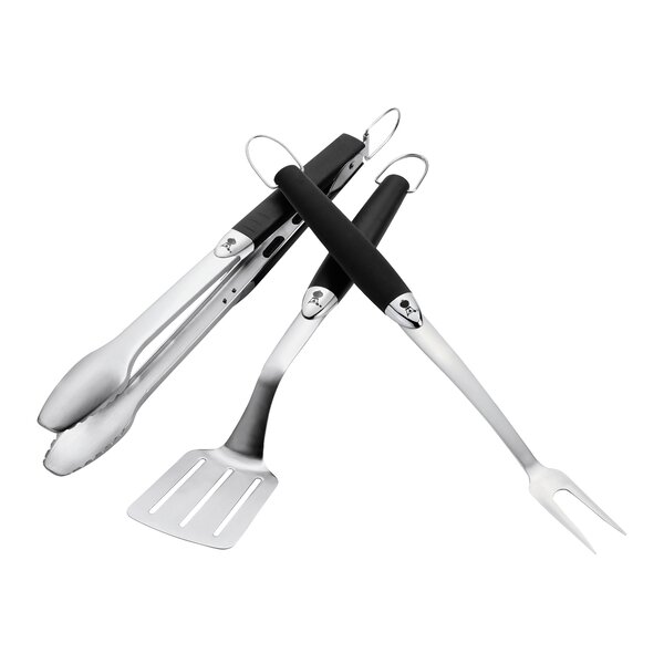 Original Stainless Steel 3 Piece Tool Set by Weber