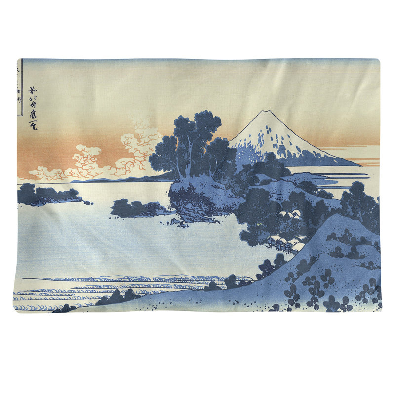 East Urban Home Katsushika Hokusai Shichiri Beach In Sagami Province 18 Placemat Wayfair Ca