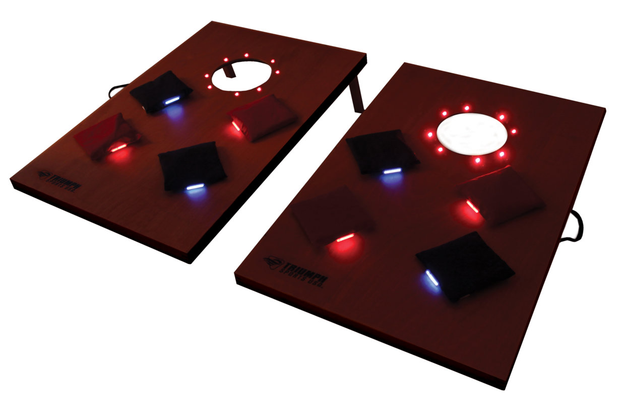 Triumph Sports USA Advanced LED Tournament Bean Bag Toss & Reviews