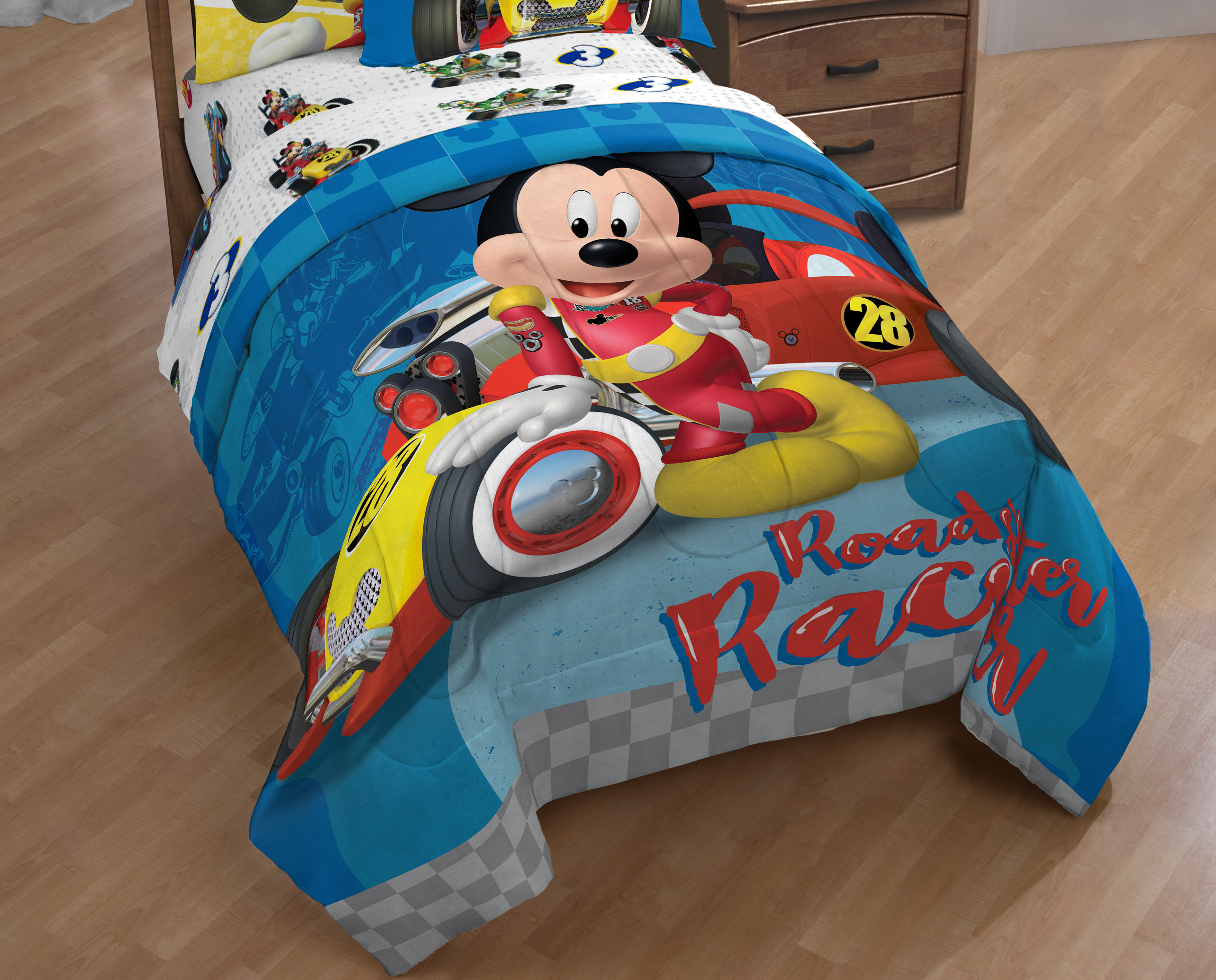 Disney Mickey Mouse Clubhouse Roadster Racer Single Reversible