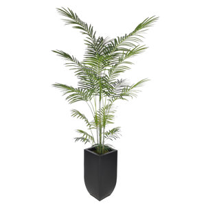 Artificial Areca Palm Tree Floor Plant in Planter