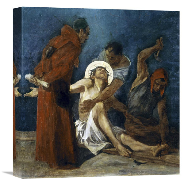 Global Gallery Jesus Is Nailed To The Cross 11th Station Of The