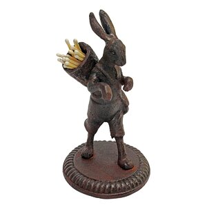 The Wandering Rabbit Matchstick Figurine