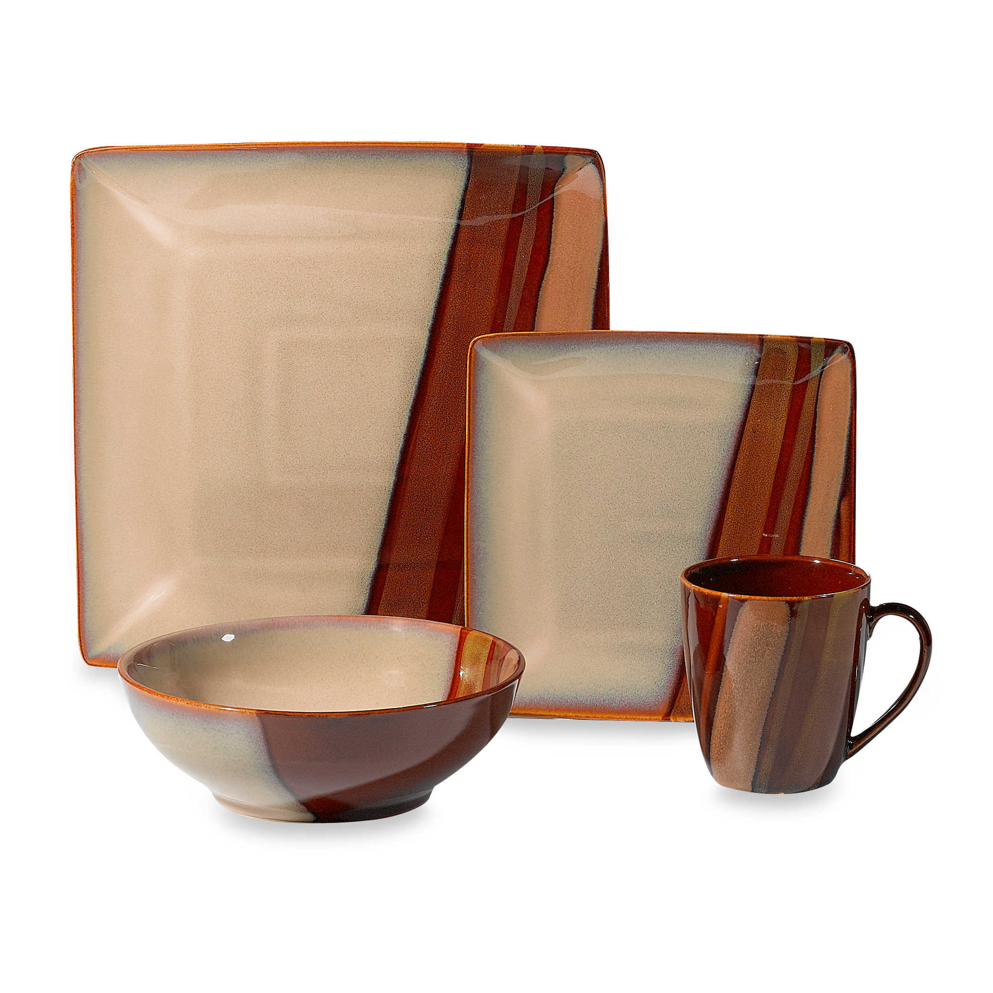 Sango Avanti 16 Piece Dinnerware Set, Service for 4 & Reviews | Wayfair Sango Avanti 16 Piece Dinnerware Set, Service for 4 & Reviews | Wayfair