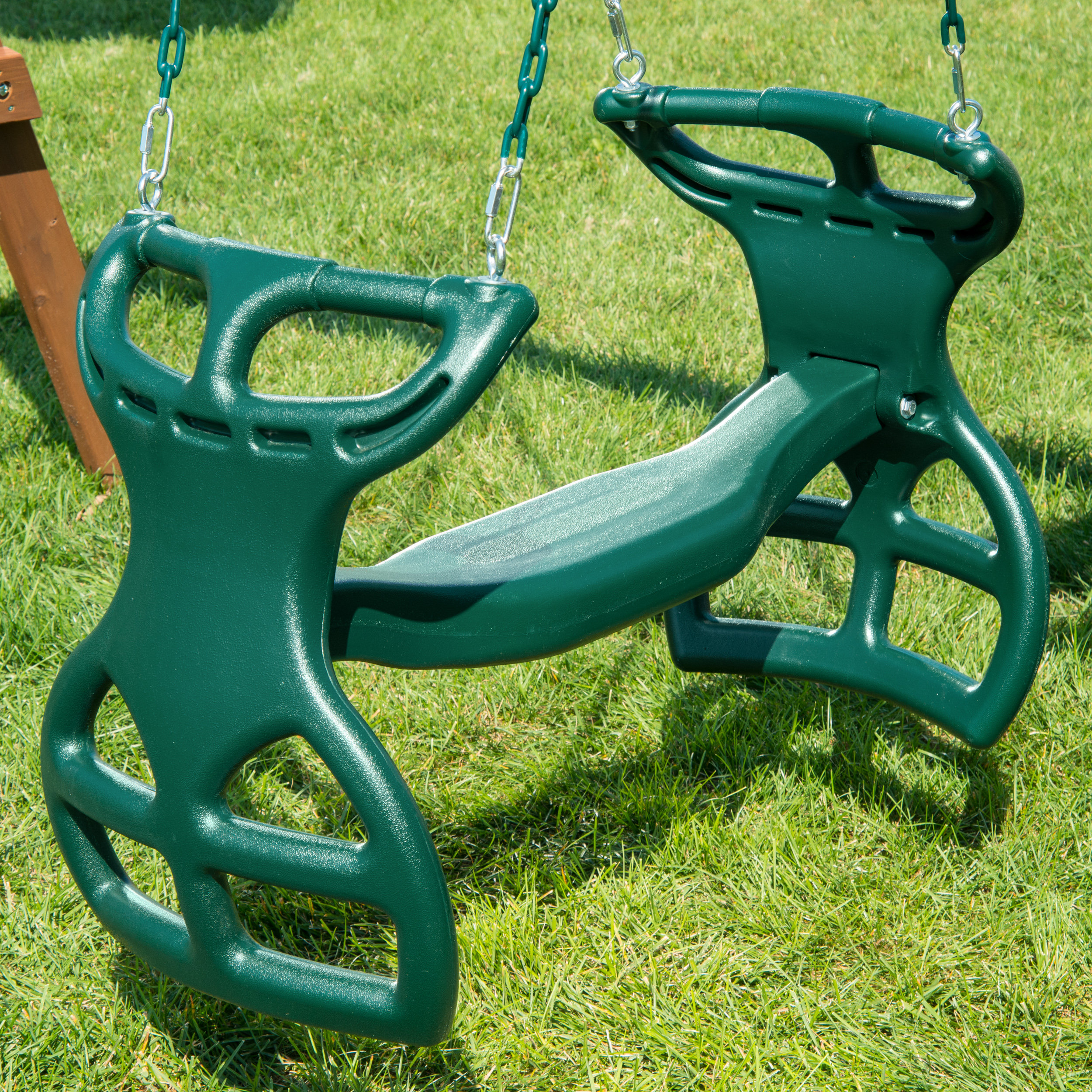 two seater swing set