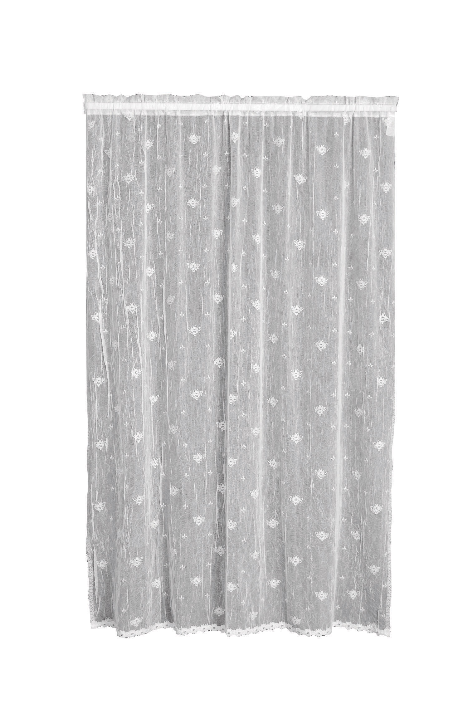 August Grove Cerridale Wildlife Lace Sheer Rod Pocket Single