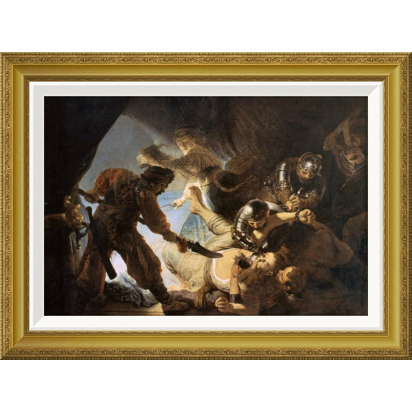 Global Gallery The Blinding Of Samson By Rembrandt Van Rijn