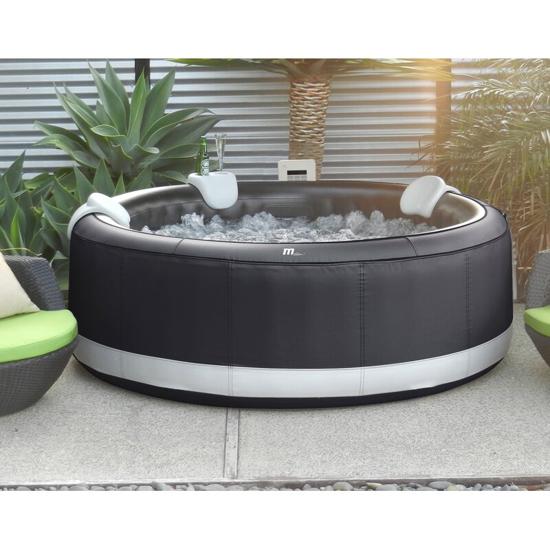 MSPA 4-Person 110-Jet Inflatable Hot Tub & Reviews | Wayfair