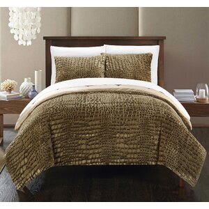 Alligator 3 Piece Comforter Set